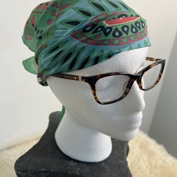 Kate Spade Delacy Cat Eye Eyeglasses, NIB, Dark Havana Tortoise - Picture 2 of 7